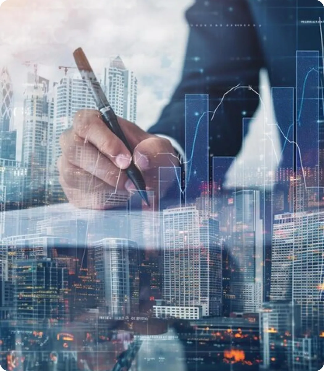 Stock market image
